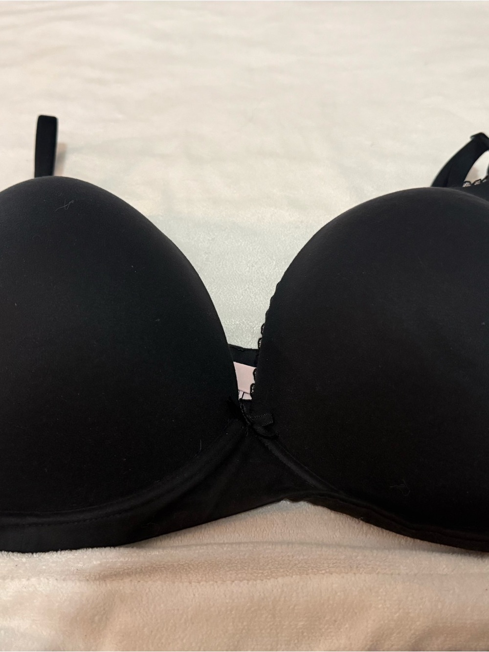 Victoria's Secret Black Smooth Push-Up Bra